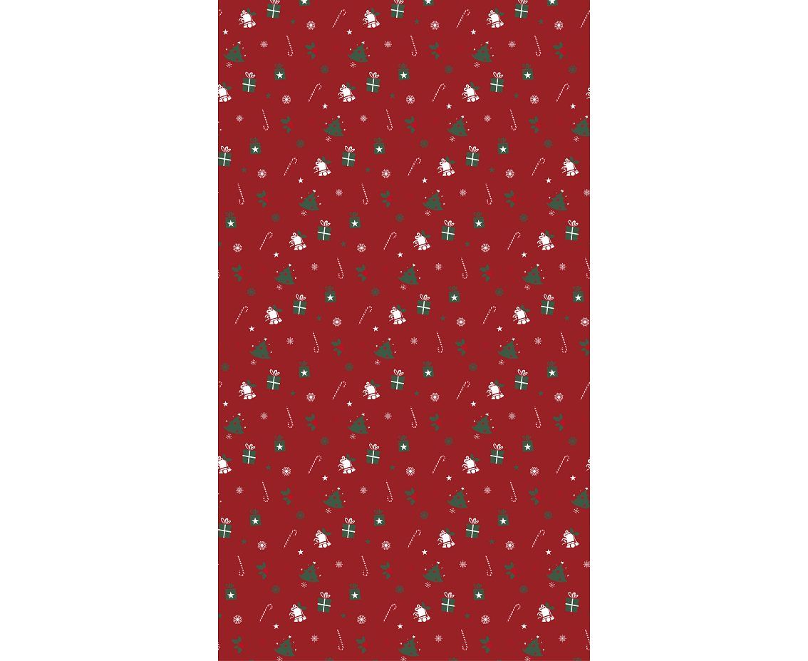Papier ozdobny świąteczny P2 200x70cm rolka 1 ark. Gwiazdka zest. 13 Grafika - Choinki, Gwiazdy, Prezenty, Śnieżynki