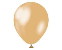 Balony Kalisan 11", (metallic gold) metalik złote, 50szt.