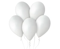 Balony Gemar 12", pastel białe, 100szt.