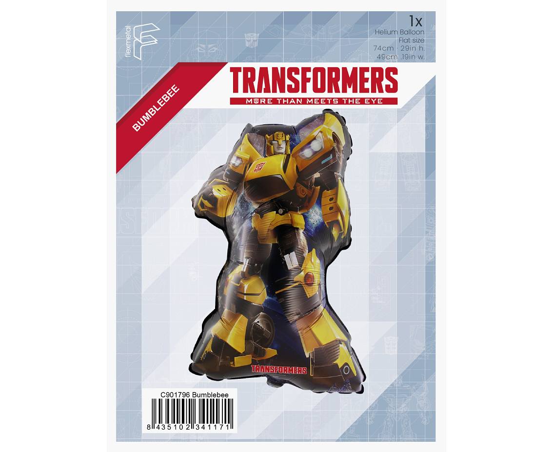 Balon foliowy 24" FX - Transformers - Bumblebee, (opak. papierowe), pakowany