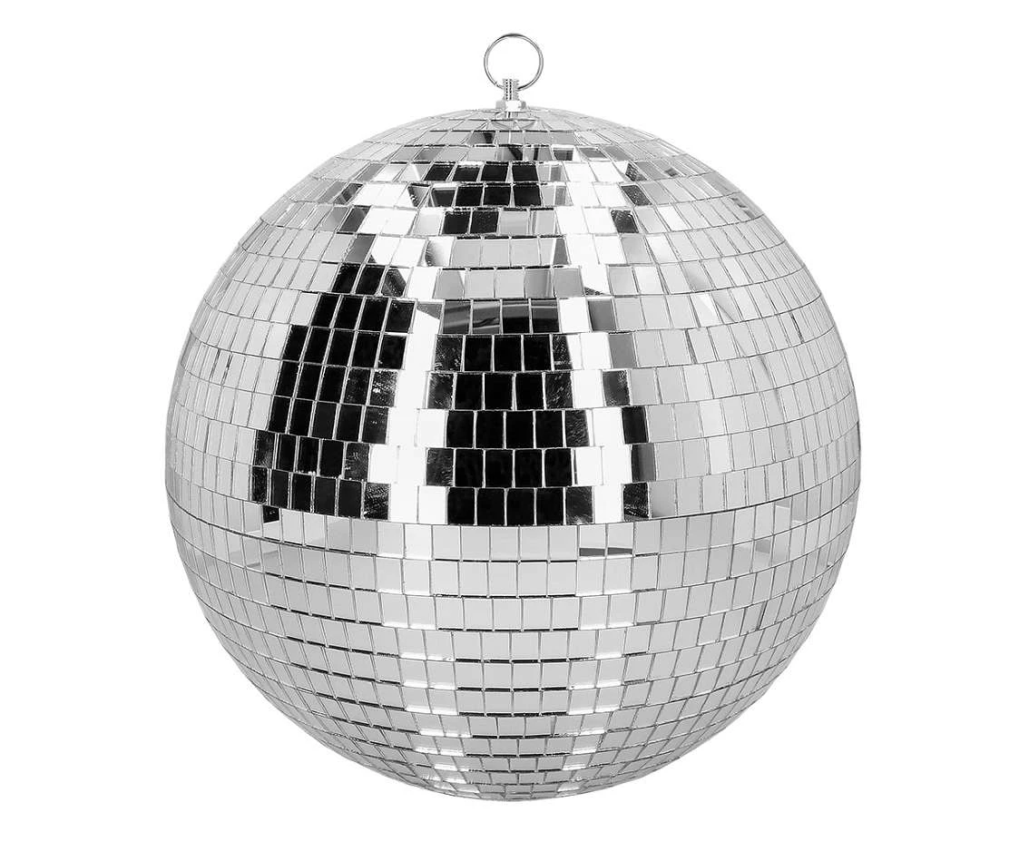 Kula disco srebrna (40 cm)