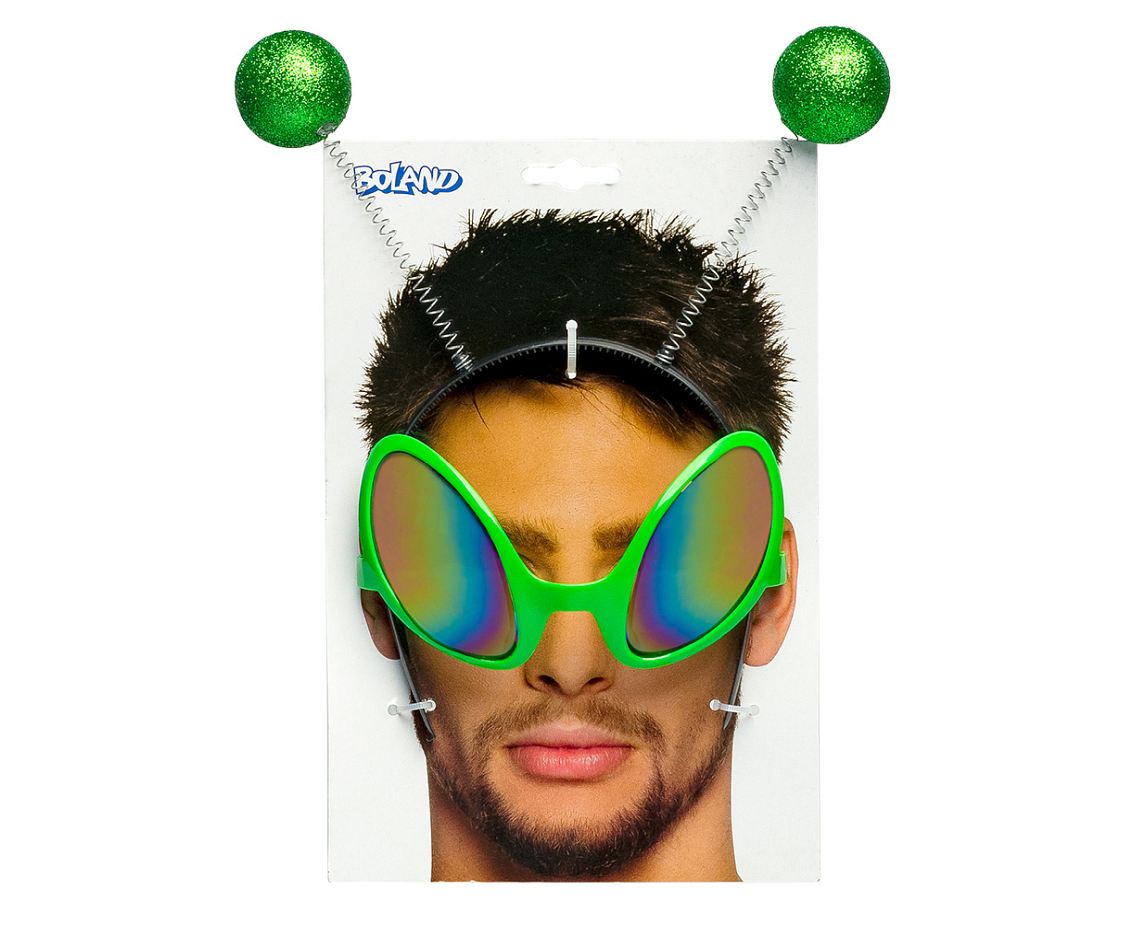 Zestaw Kosmita (okulary, opaska)