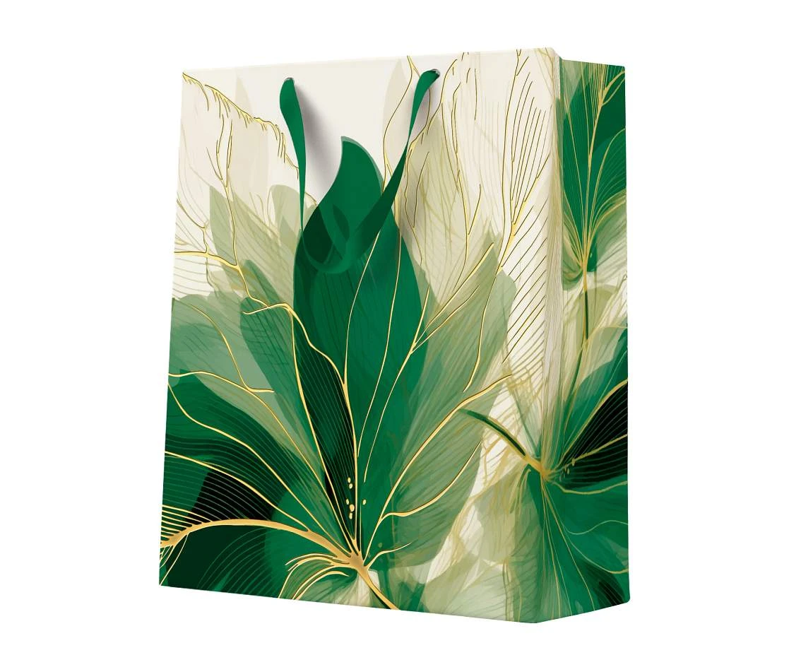 Torebka prezentowa Premium Modern Jungle Bloom 26x33x13, 1 szt.