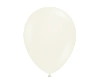 Balony Tuftex 11", (lace) pastel kość słoniowa, 100 szt.
