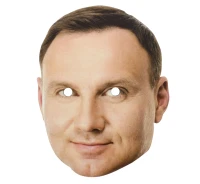 Maska papierowa "Andrzej Duda"