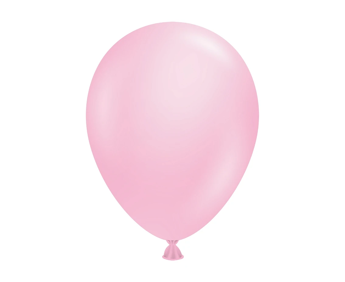 Balony Tuftex 5", pastel baby pink, 50 szt.
