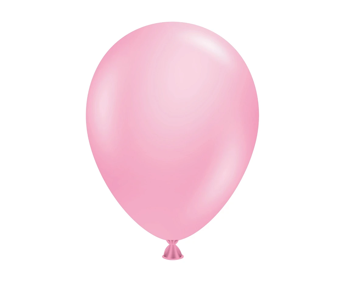 Balony Tuftex 5", (pink) metalik różowe, 50 szt.