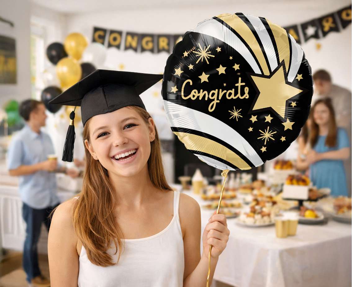 Balon foliowy 18" Congrats