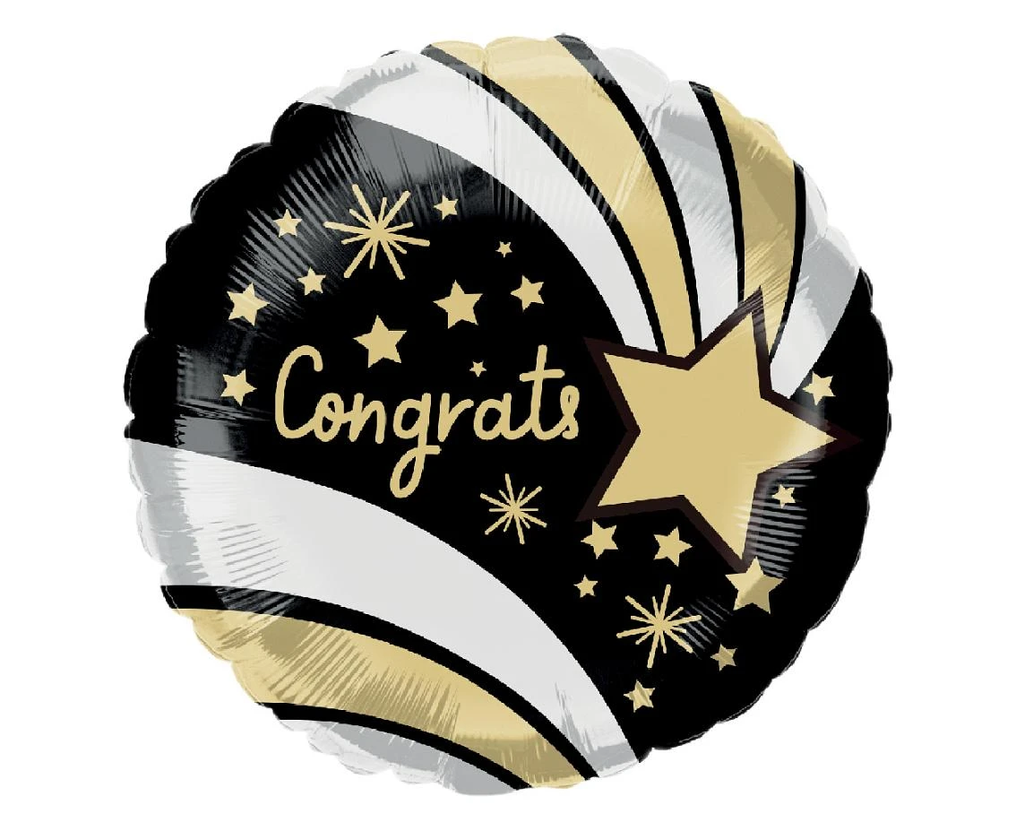 Balon foliowy 18" Congrats