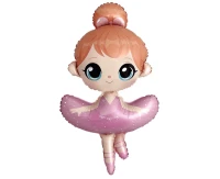 Balon foliowy 16" FX - Ballerina mini, niepakowany
