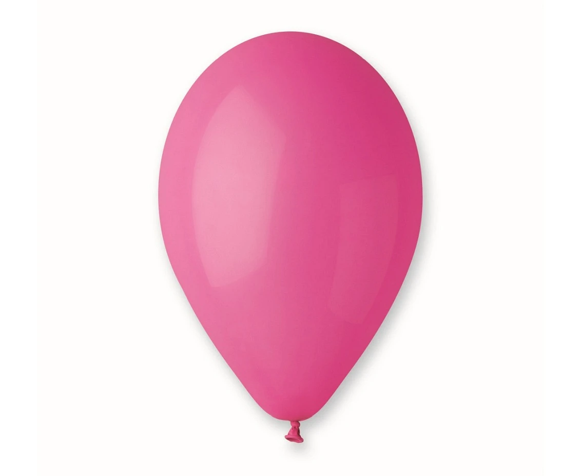 Balony Gemar 12", pastel ciemnoróżowe, 100szt.