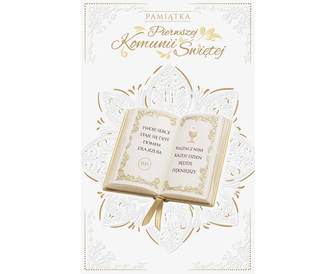 Kartka Komunijna, Biblia