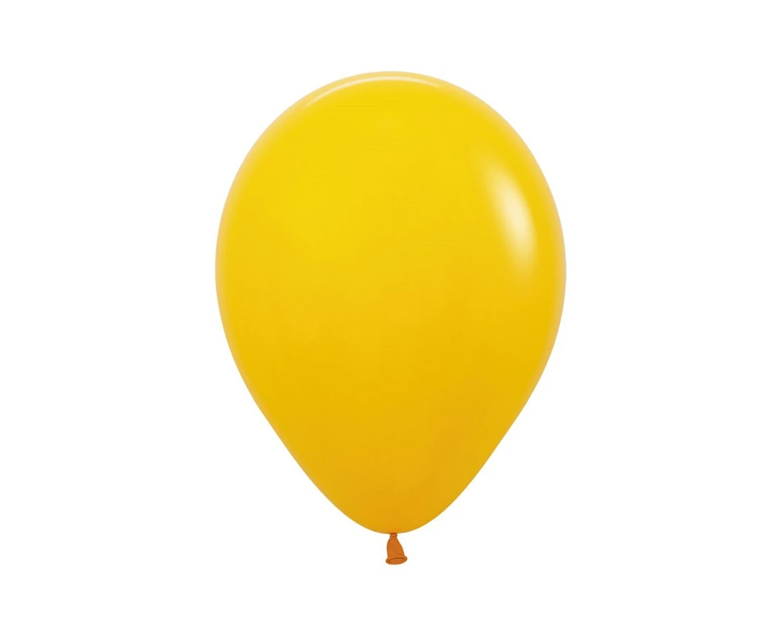 Balony Sempertex 5", (honey yellow) Miodowo-żółte, 50 szt.