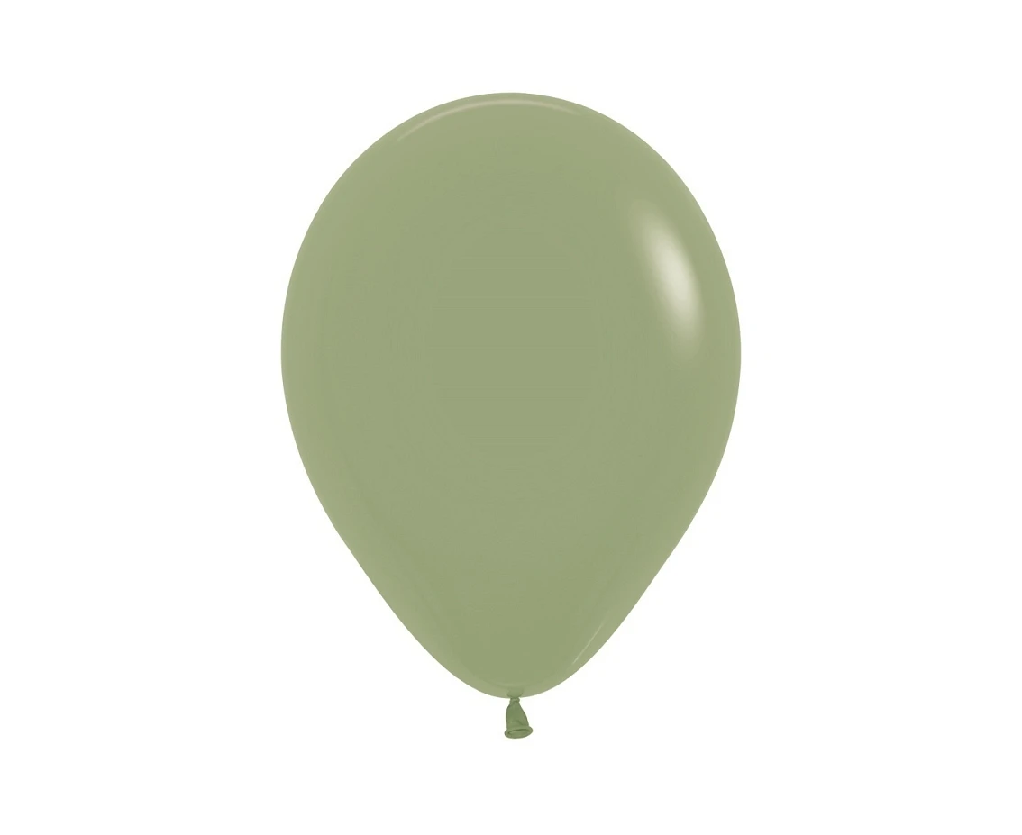 Balony Sempertex 5", (eucalyptus) Zielony Eukaliptus, 50 szt.