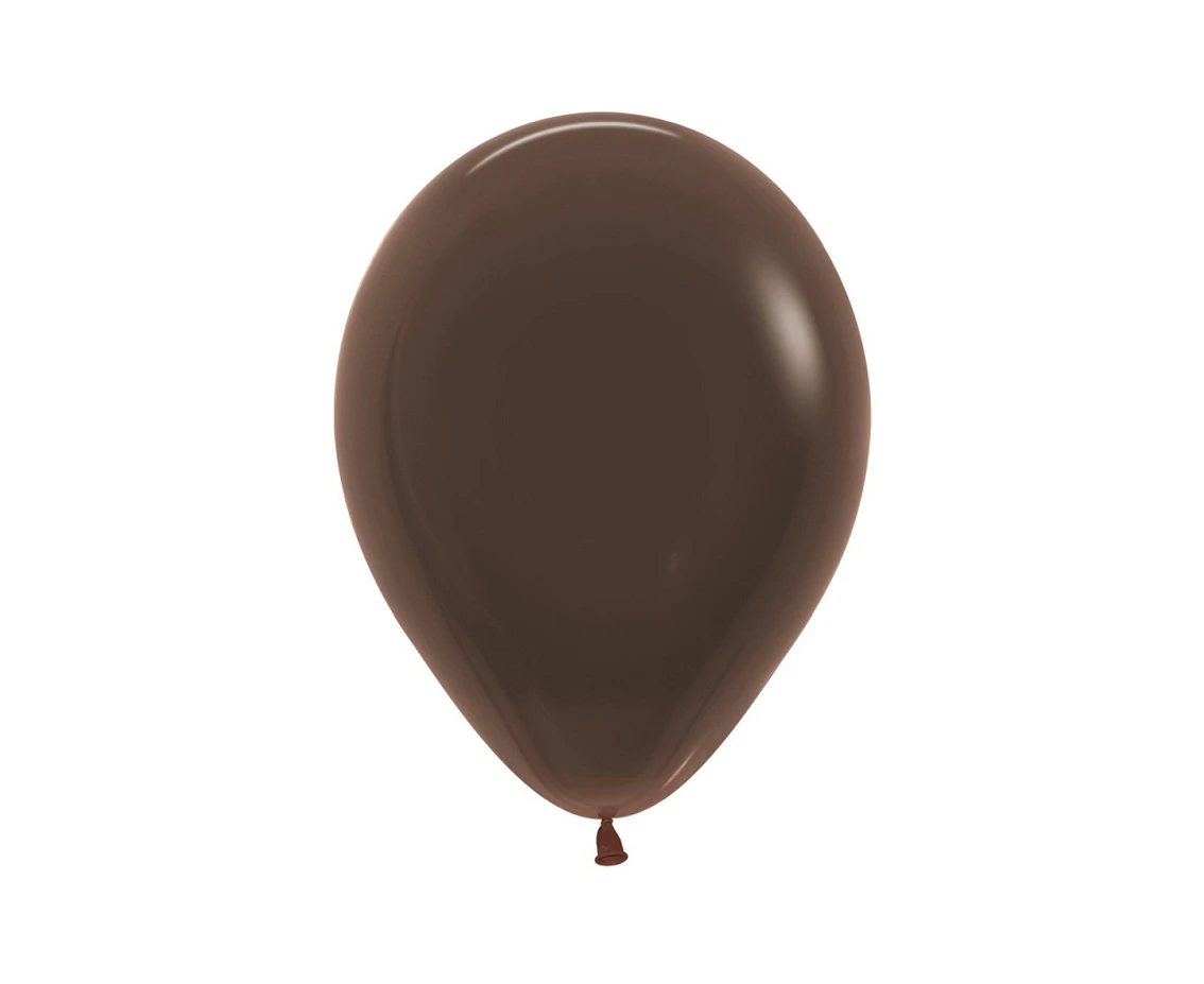 Balony Sempertex 5", (chocolate brown) Czekoladowe, 50 szt.