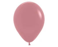 Balony Sempertex 12", (rosewood) Pudrowy róż, 50 szt.