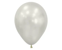 Balony Sempertex 12", (silk oyster white) Silk, Białe, 50 szt.