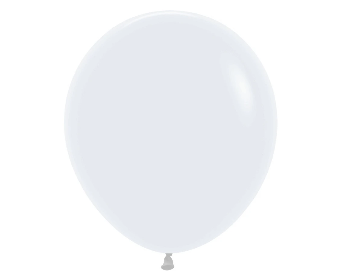 Balony Sempertex 18", (white) Białe, 25 szt.