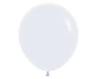 Balony Sempertex 18", (white) Białe, 25 szt.