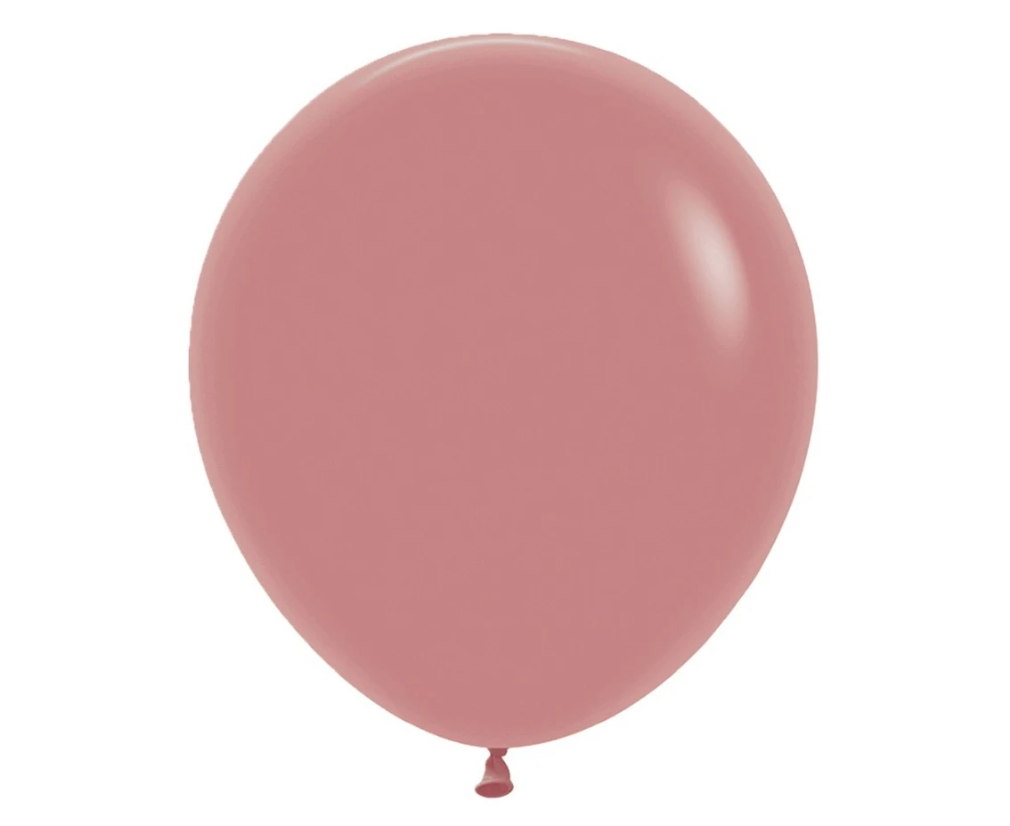 Balony Sempertex 18", (rosewood) Pudrowy róż, 25 szt.