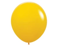 Balony Sempertex 18", (honey yellow) Miodowo-żółte, 25 szt.
