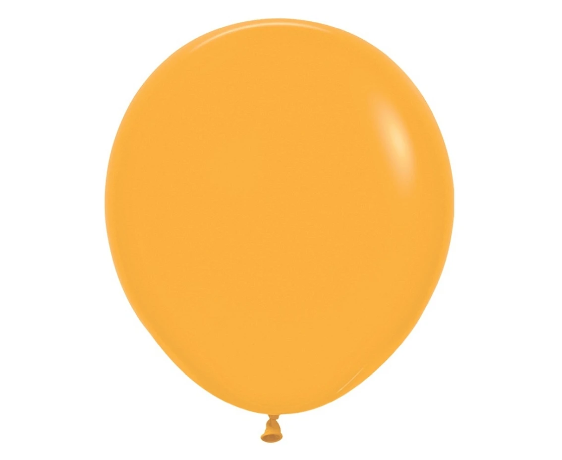 Balony Sempertex 18", (mustard) Musztardowe, 25 szt.