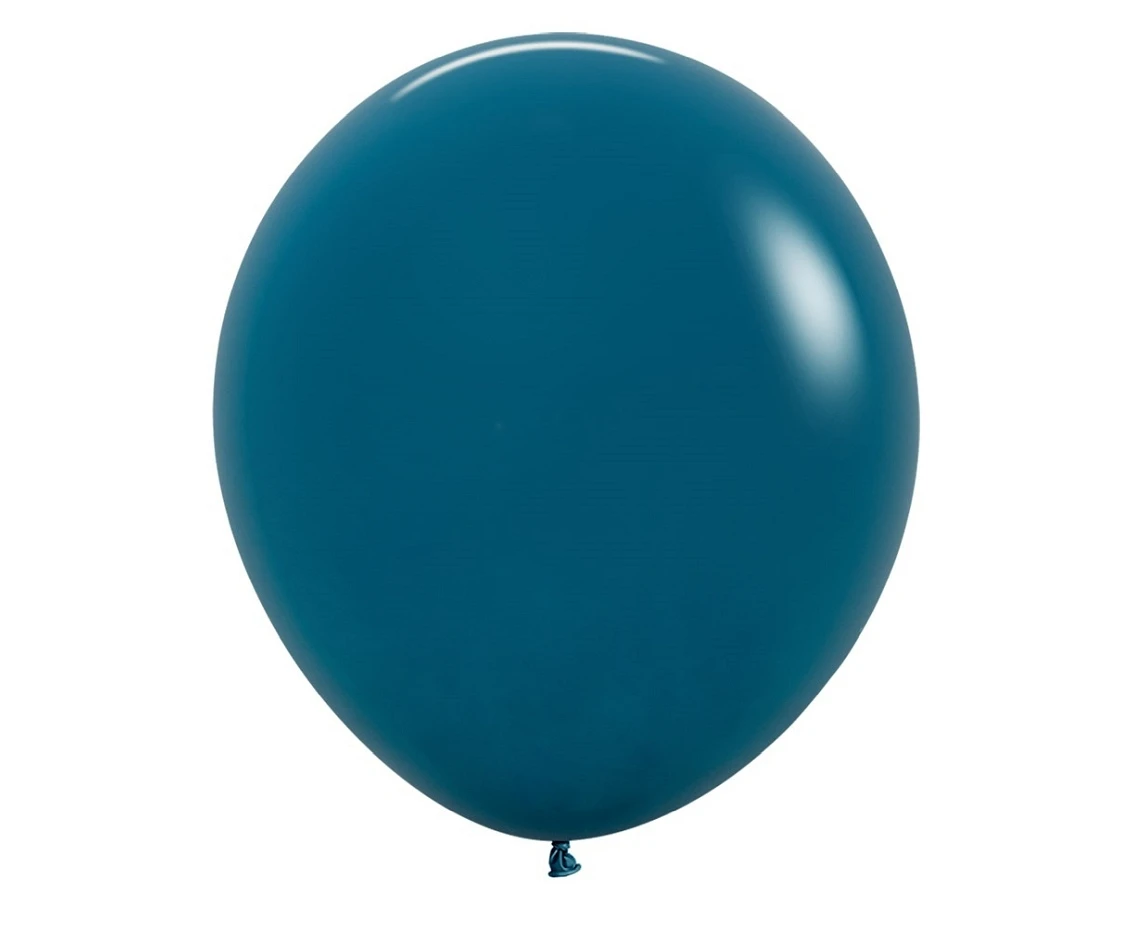 Balony Sempertex 18", (deep teal) Głębia Oceanu, 25 szt.