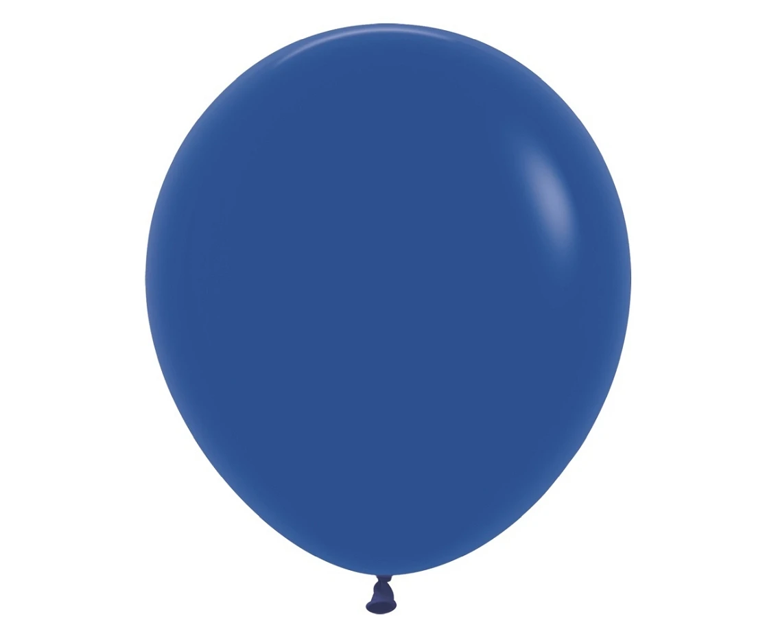 Balony Sempertex 18", (royal blue) Królewski Błękit, 25 szt.