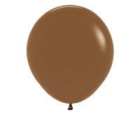 Balony Sempertex 18", (coffee) Kawowe, 25 szt.