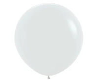 Balony Sempertex 24", (white) Białe, 3 szt.