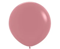 Balony Sempertex 24", (rosewood) Pudrowy róż, 3 szt.