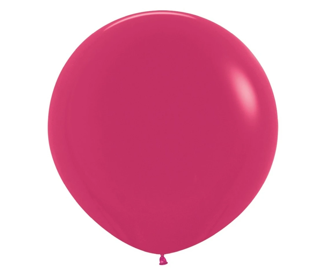 Balony Sempertex 24", (raspberry) Malinowe, 3 szt.