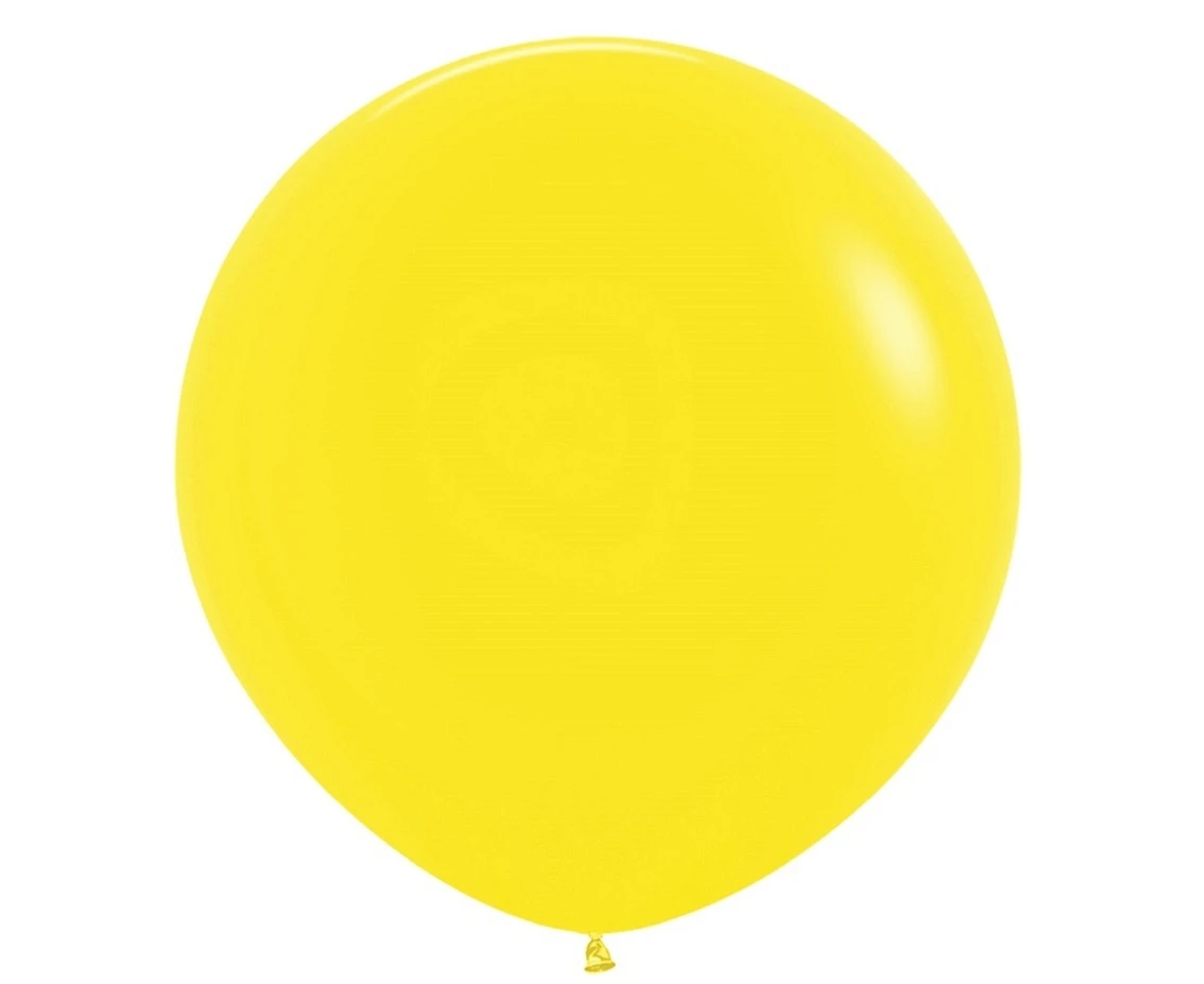 Balony Sempertex 24", (yellow) Żółte, 3 szt.