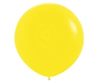 Balony Sempertex 24", (yellow) Żółte, 3 szt.