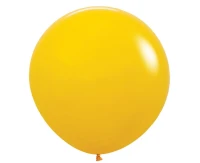 Balony Sempertex 24", (honey yellow) Miodowo-żółte, 3 szt.