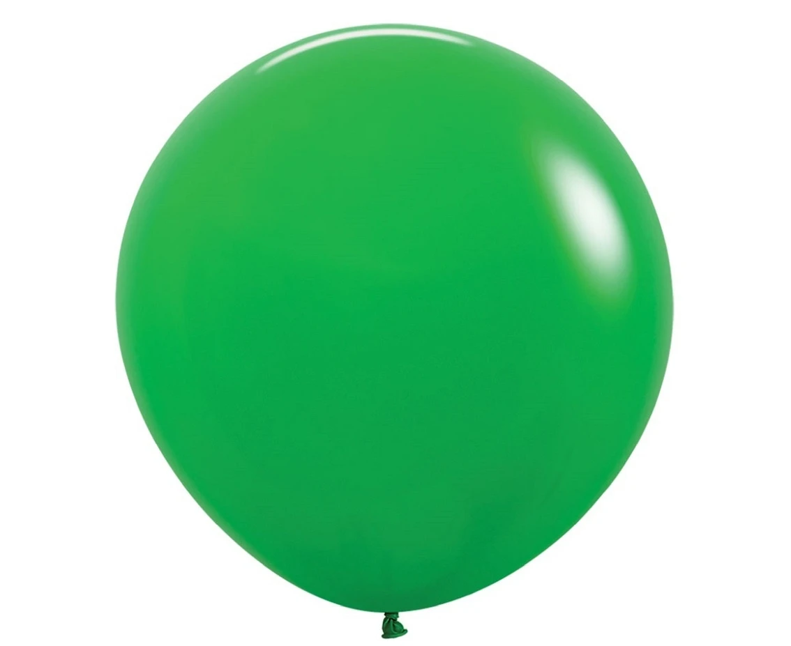 Balony Sempertex 24", (shamrock green) Zielona Koniczyna, 3 szt.