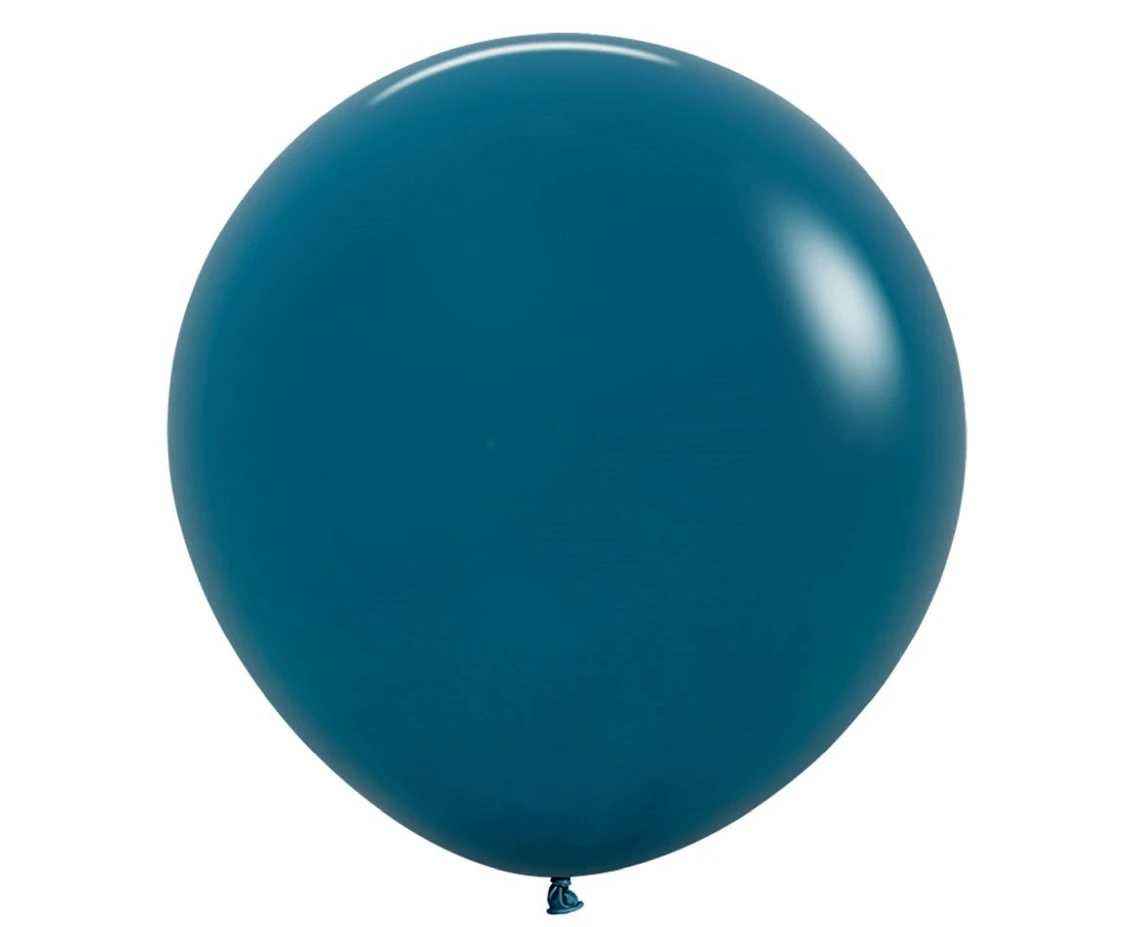 Balony Sempertex 24", (deep teal) Głębia Oceanu, 3 szt.