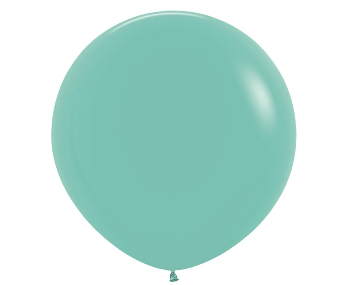 Balony Sempertex 24", (aquamarine) Seledynowe, 3 szt.