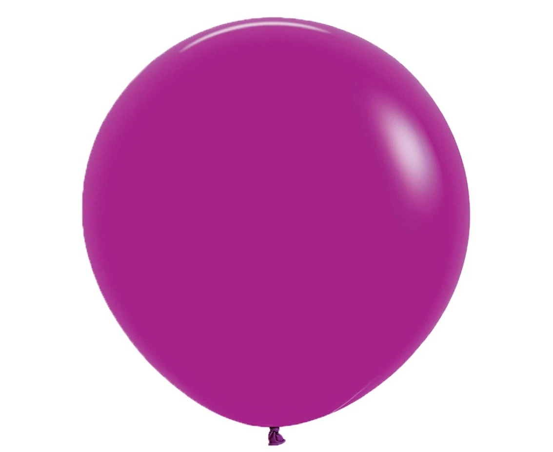 Balony Sempertex 24", (purple orchid) Winogronowe, 3 szt.