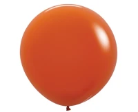 Balony Sempertex 24", (sunset orange) Ciemnopomarańczowe, 3 szt.