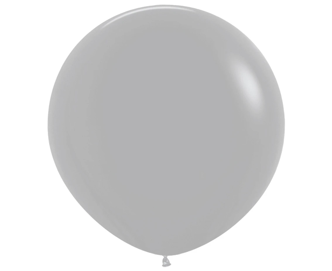 Balony Sempertex 24", (grey) Szare, 3 szt.