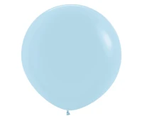 Balony Sempertex 24", (pastel matte blue) Matte Blue, 3 szt.