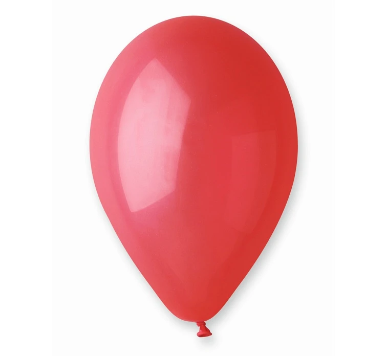 Balony Gemar 12", pastel ciemnoczerwone, 100szt.