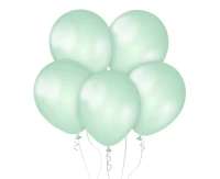 Balony Kalisan 11", (pearl green) perłowe zielone, 50 szt.