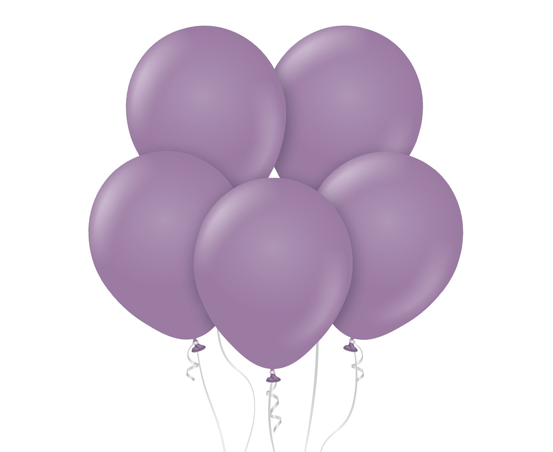 Balony Kalisan 18", (retro lavender) retro lawendowe, 25 szt.