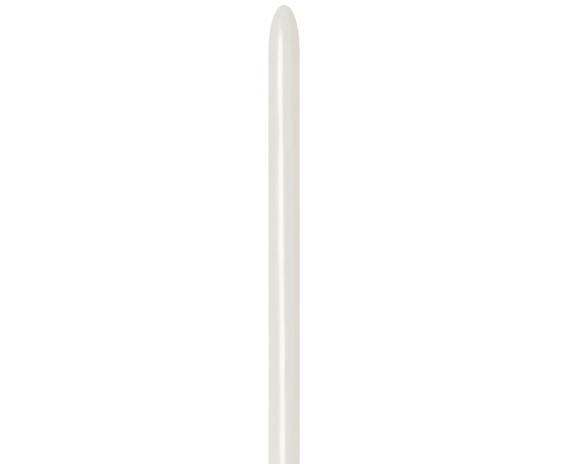 Balony Sempertex 160, (nozzle cream) Do Modelowania, Kremowe, 50 szt.