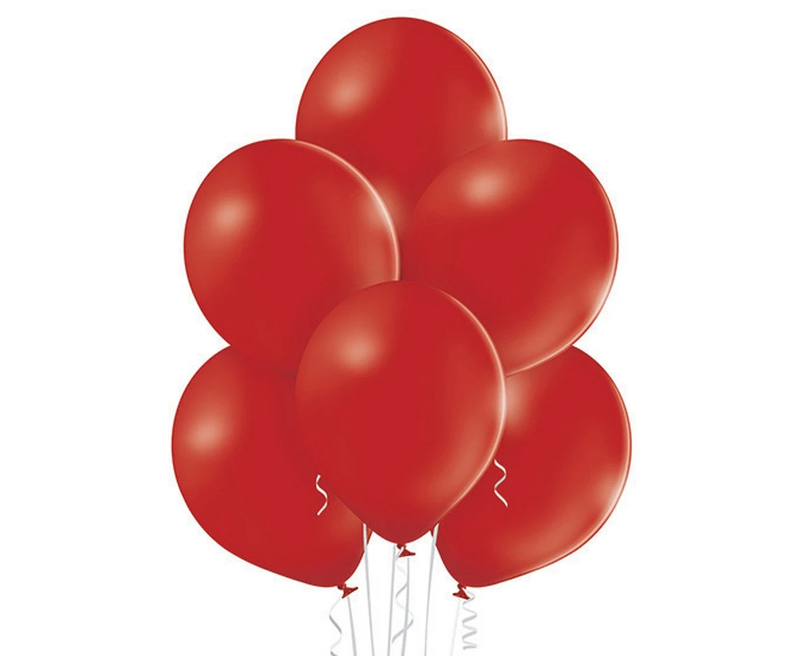 Balony Belbal 12", B105-497, (pastel deep red) pastel ciemnoczerwone, 50szt.