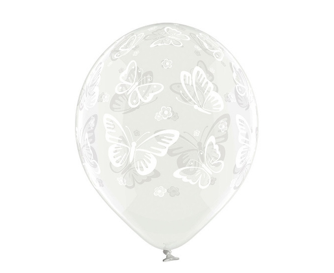 Balony Belbal 12", D11, motyle, 6szt.