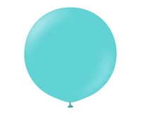 Balony Kalisan 24", standard Aqua (Aqua), 2 szt.