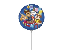 Balon foliowy 9" FX - Paw Patrol mini (okrągły), niepakowany